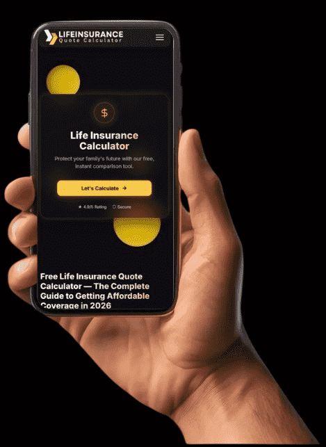 Life Insurance Quote Calculator | Life insurance premium calculator