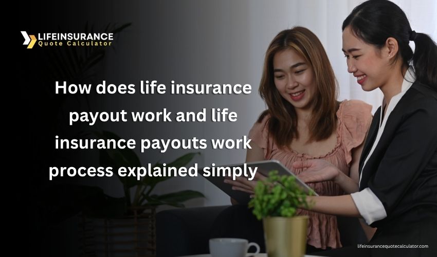 How does life insurance payout work and life insurance payouts work process explained simply